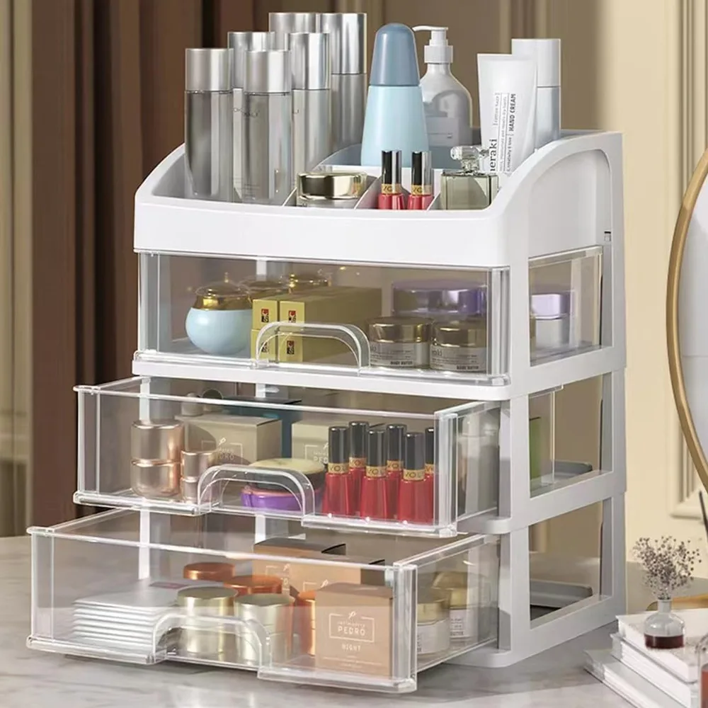 Office Drawer Organizer - Multi-Layer Desktop Storage Box Drawer Organizer