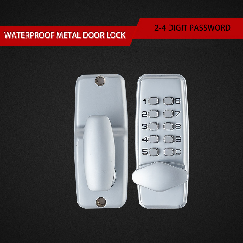 Home Office Immigration - Waterproof Keyless Metal Door Lock Mechanical