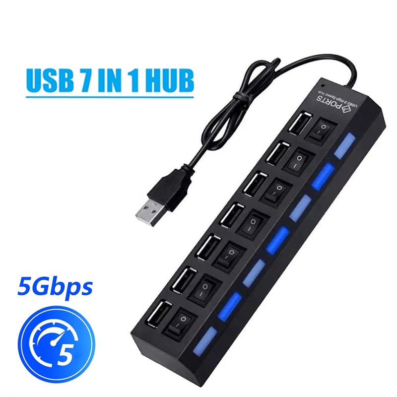 Home Office Laptop - USB 2.0 Hub USB High Speed