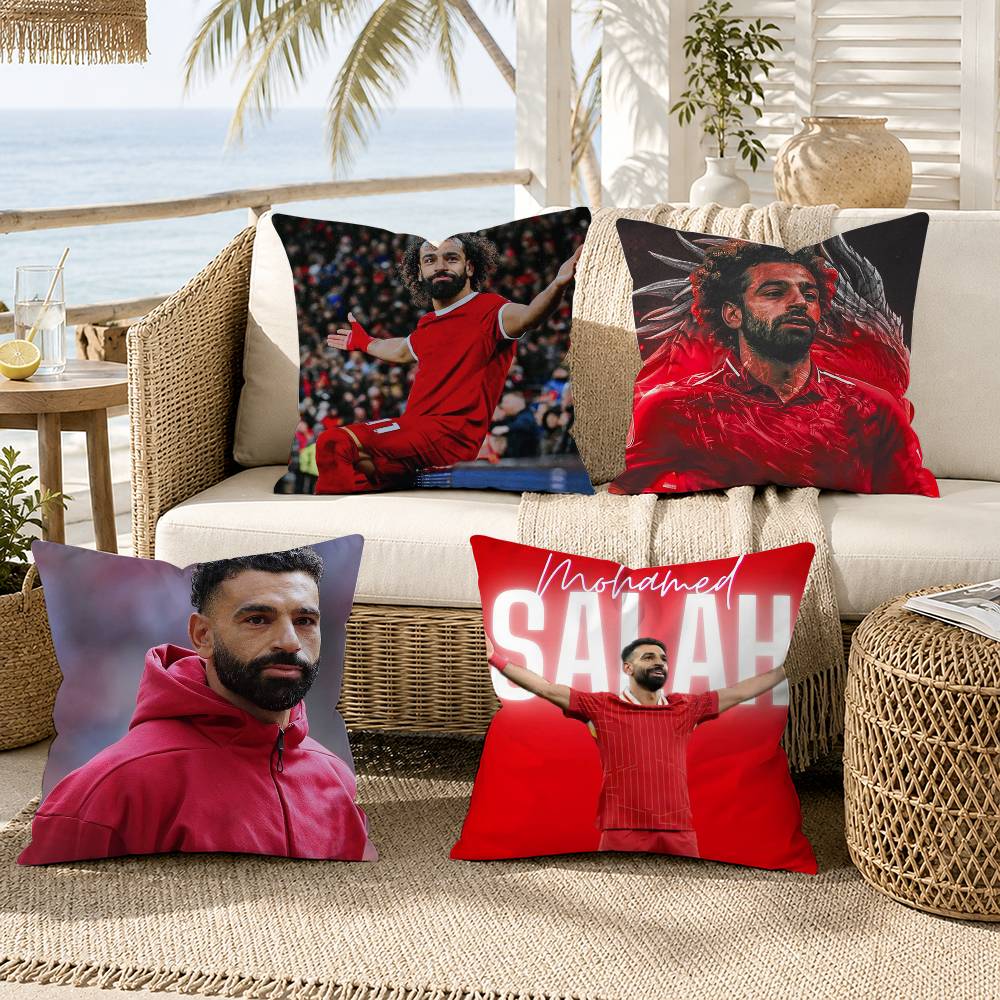 Home Office Liverpool - M-Mohamed Salah 11 Liverpool Football Pillow