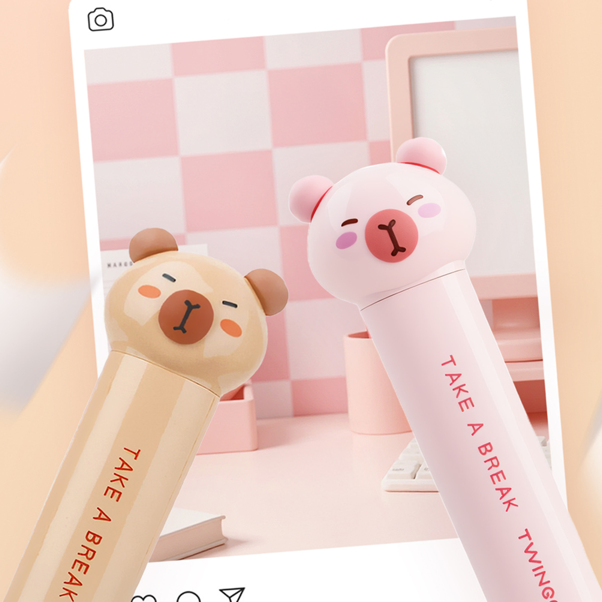 Capybara Scissor Cartoon Foldi - Home Office Size ulasan dan harga