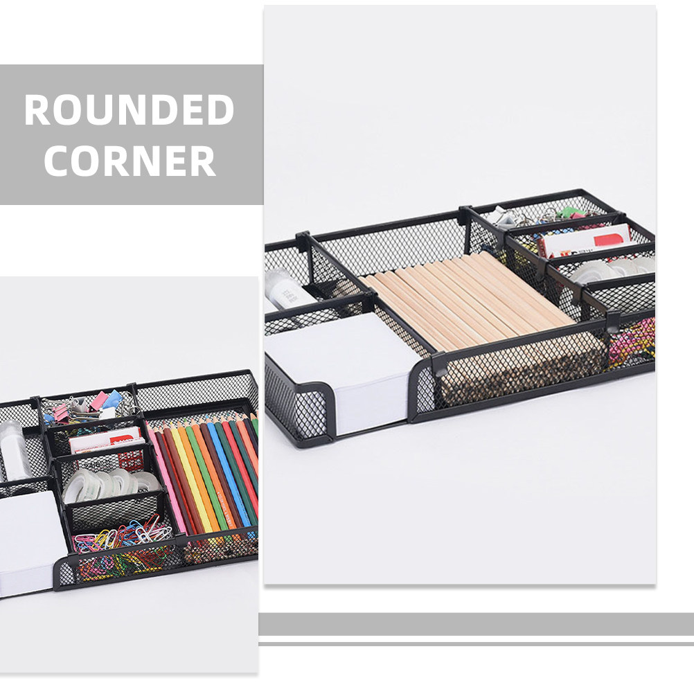 Metal Office Organizer Tray Mu - Office Drawer Organizer ulasan dan harga