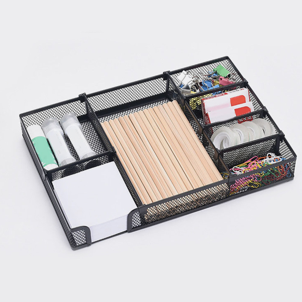 Metal Office Organizer Tray Mu - Office Drawer Organizer ulasan dan harga