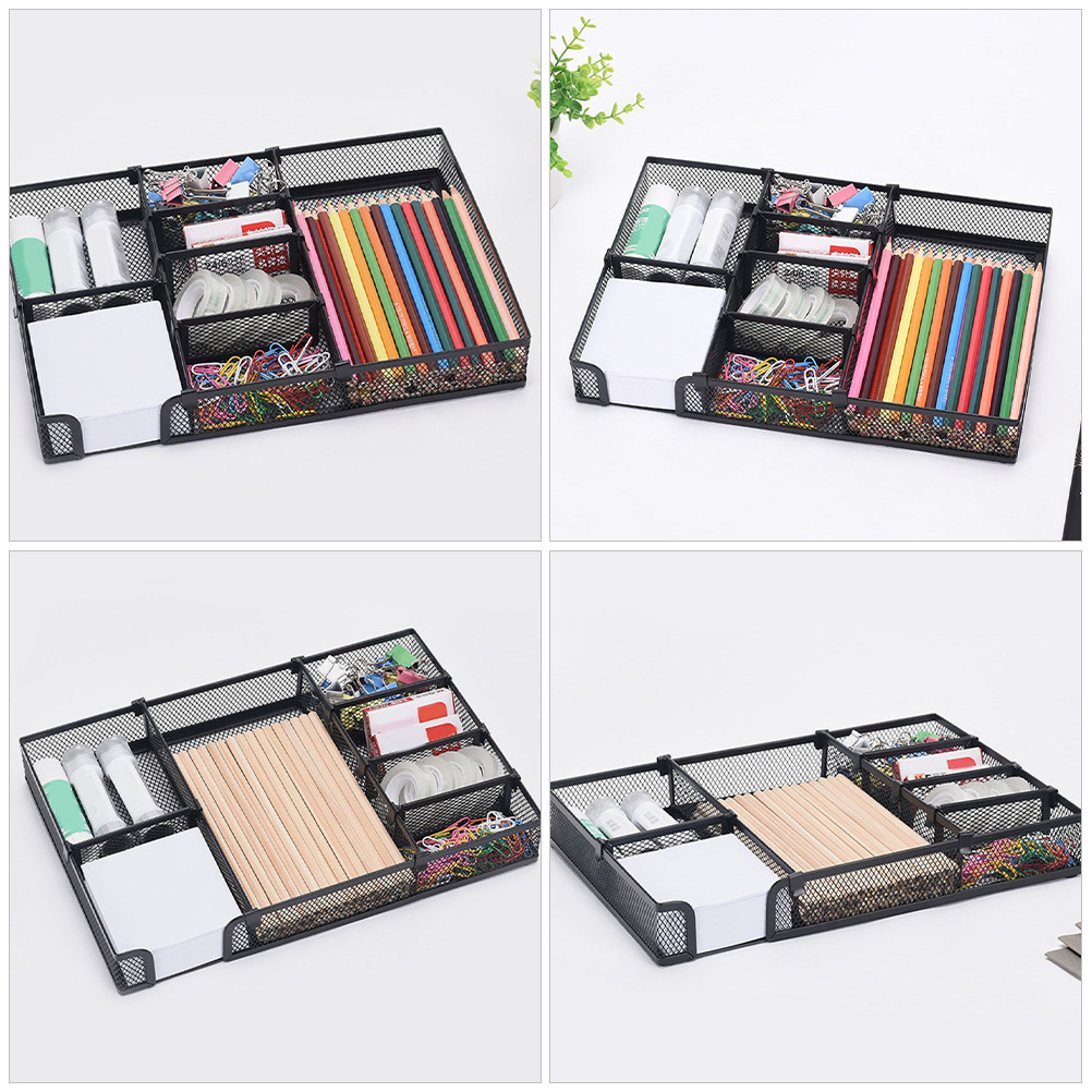 Metal Office Organizer Tray Mu - Office Drawer Organizer ulasan dan harga