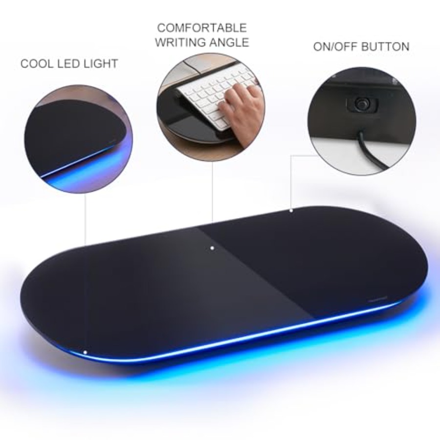 Glass Desktop Whiteboard - 17  - Desk Drawer Small ulasan dan harga