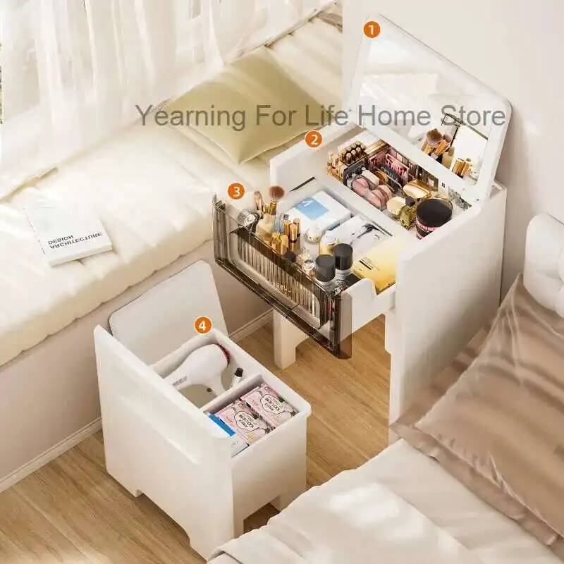 Desk Dresser Vanity with in 1  - Desk Drawer Small ulasan dan harga