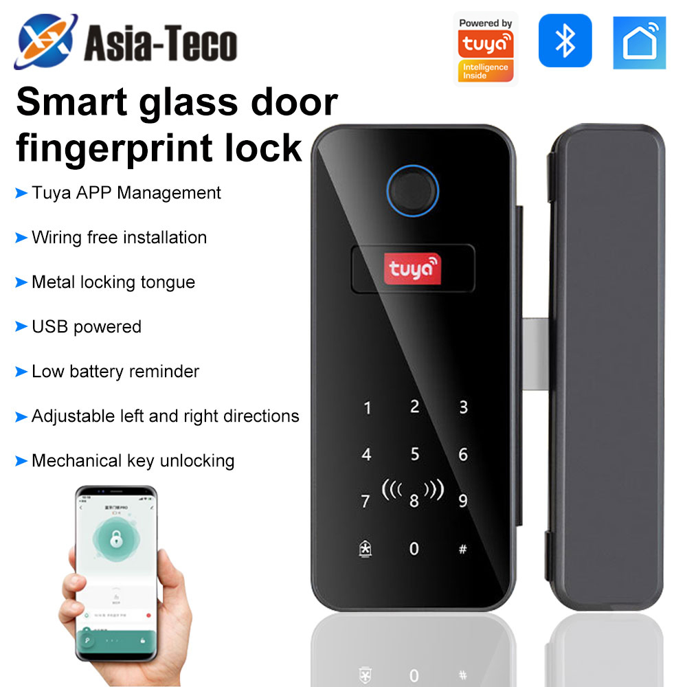 Intelligent Lock Glass Door Pa - Home Office Immigration ulasan dan harga