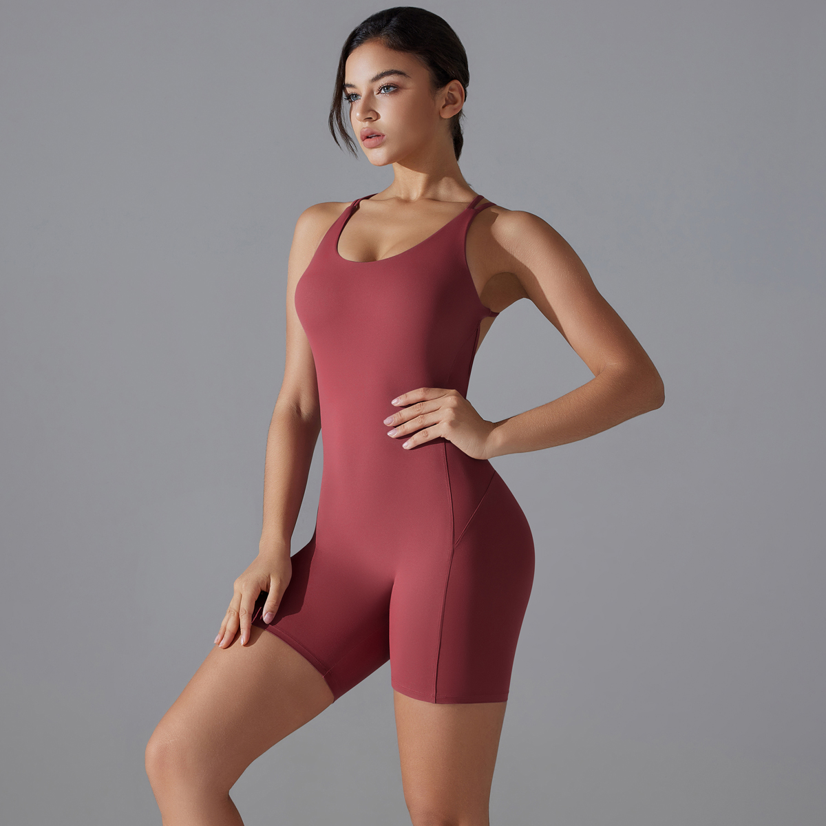 Yoga Set Sexy Backless Sporty  - Home Office Romance ulasan dan harga