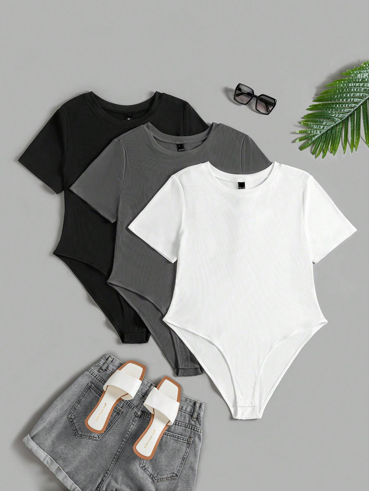 Plus Size Women's Round Neck S - Home Office Romance ulasan dan harga