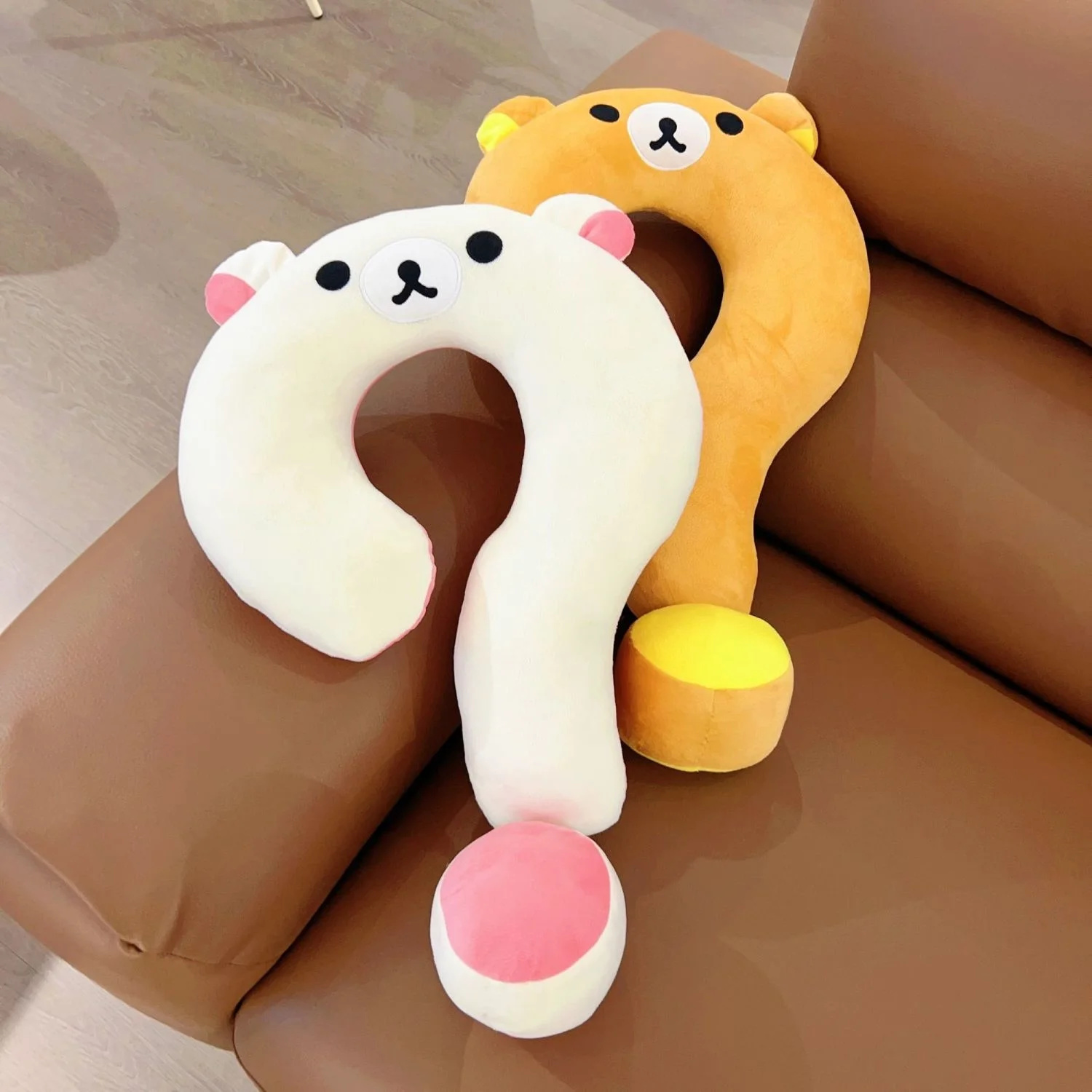 Rilakkuma Question Mark Pillow - Home Office Questions ulasan dan harga