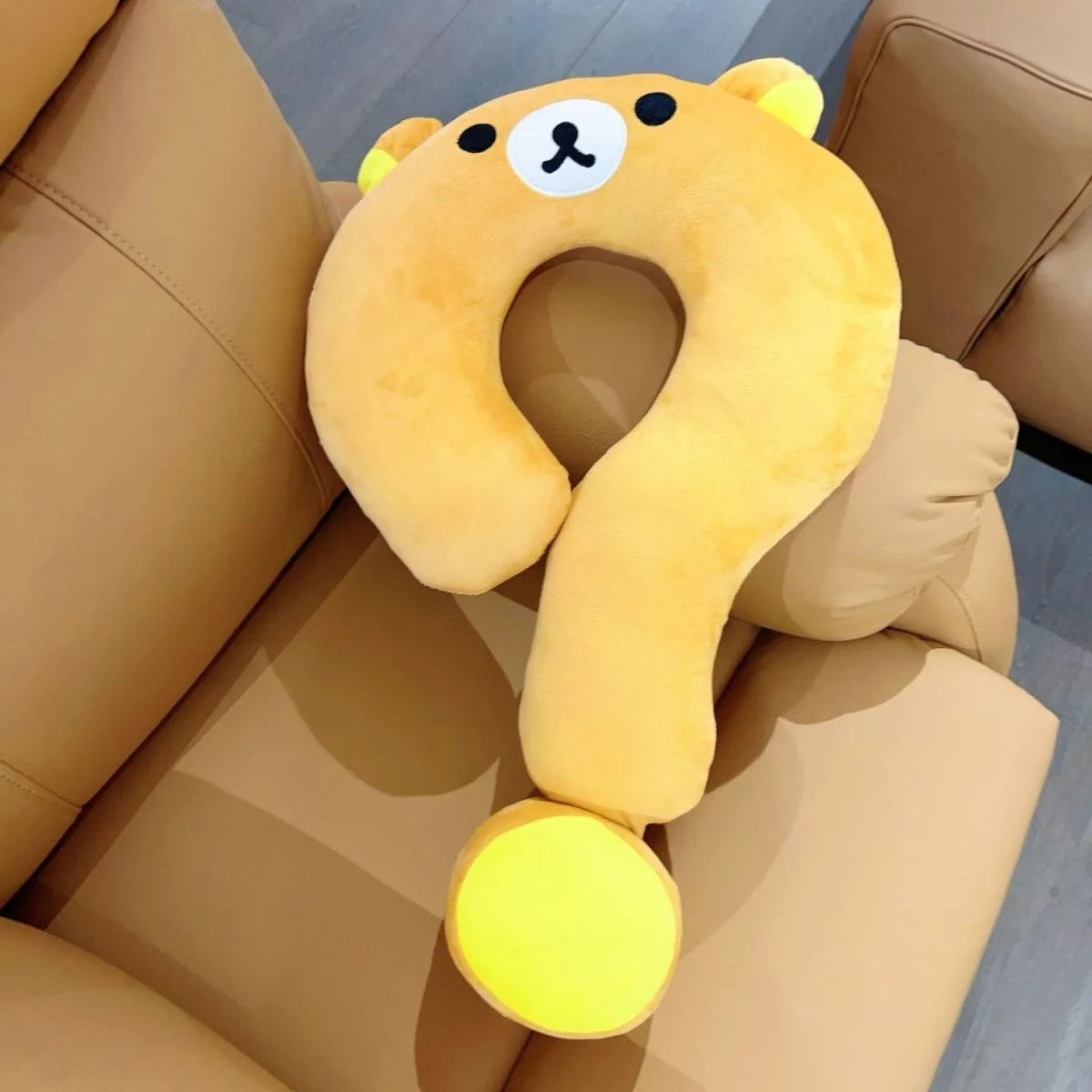 Rilakkuma Question Mark Pillow - Home Office Questions ulasan dan harga