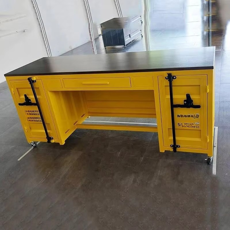 Industrial style computer desk - Home Office Work Table ulasan dan harga