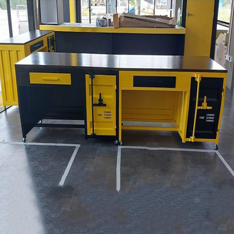 Industrial style computer desk - Home Office Work Table ulasan dan harga