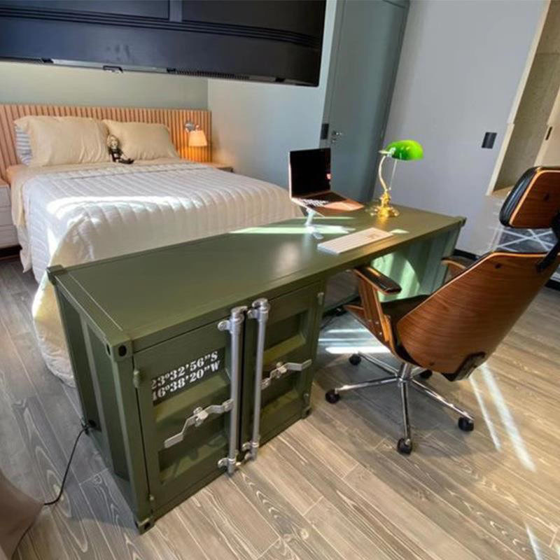 Industrial style computer desk - Home Office Work Table ulasan dan harga