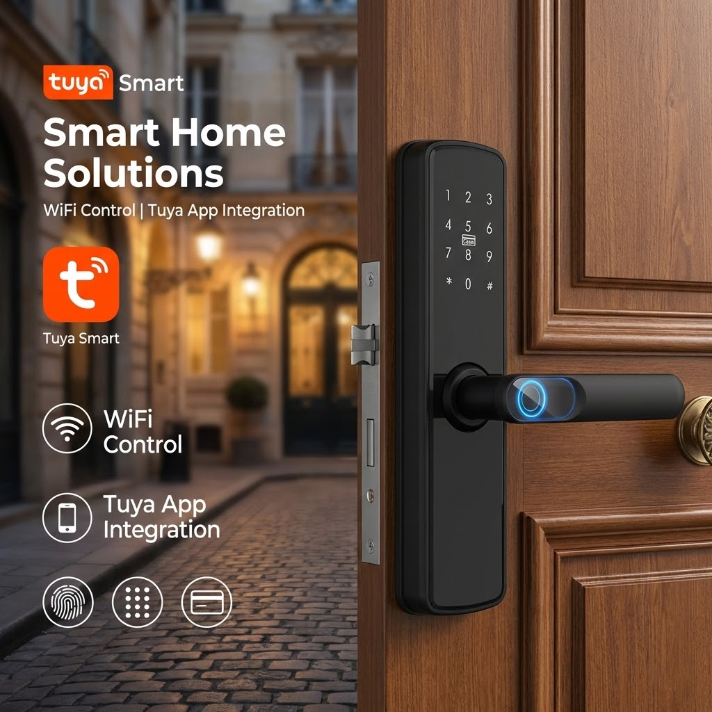 TUYA Smart WIFI Fingerprint Do - Home Office Immigration ulasan dan harga