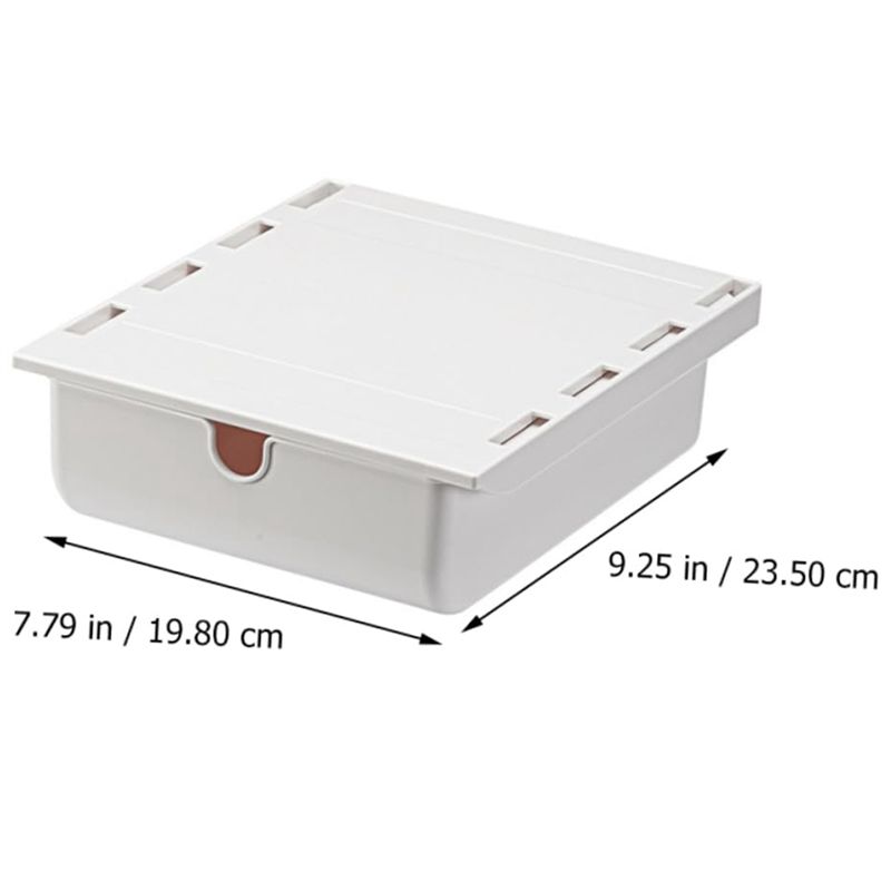 DT19 Under-Desk Storage Box, S - Office Drawer Organizer ulasan dan harga