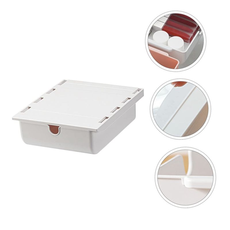 DT19 Under-Desk Storage Box, S - Office Drawer Organizer ulasan dan harga