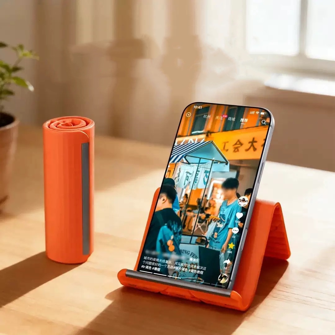 Lazy Portable Phone Stand Sili - Home Office Laptop ulasan dan harga