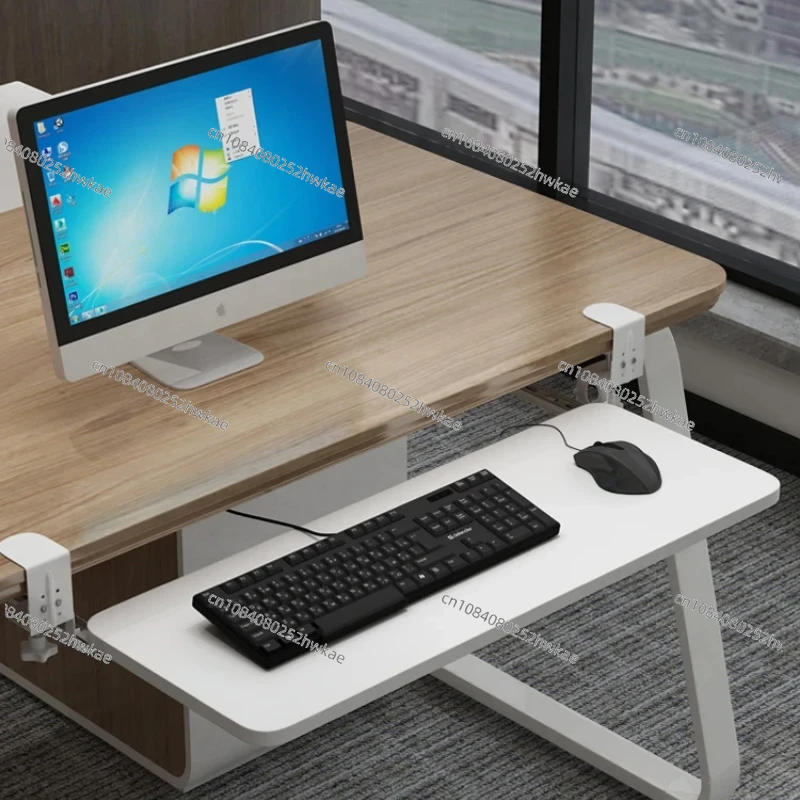 Clamp-On Keyboard Tray Ergonom - Office Drawer Organizer ulasan dan harga