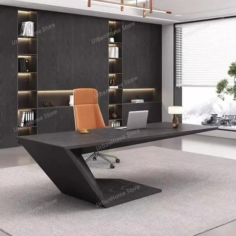 Working Executive Desk Chair D - Home Office Work Table ulasan dan harga