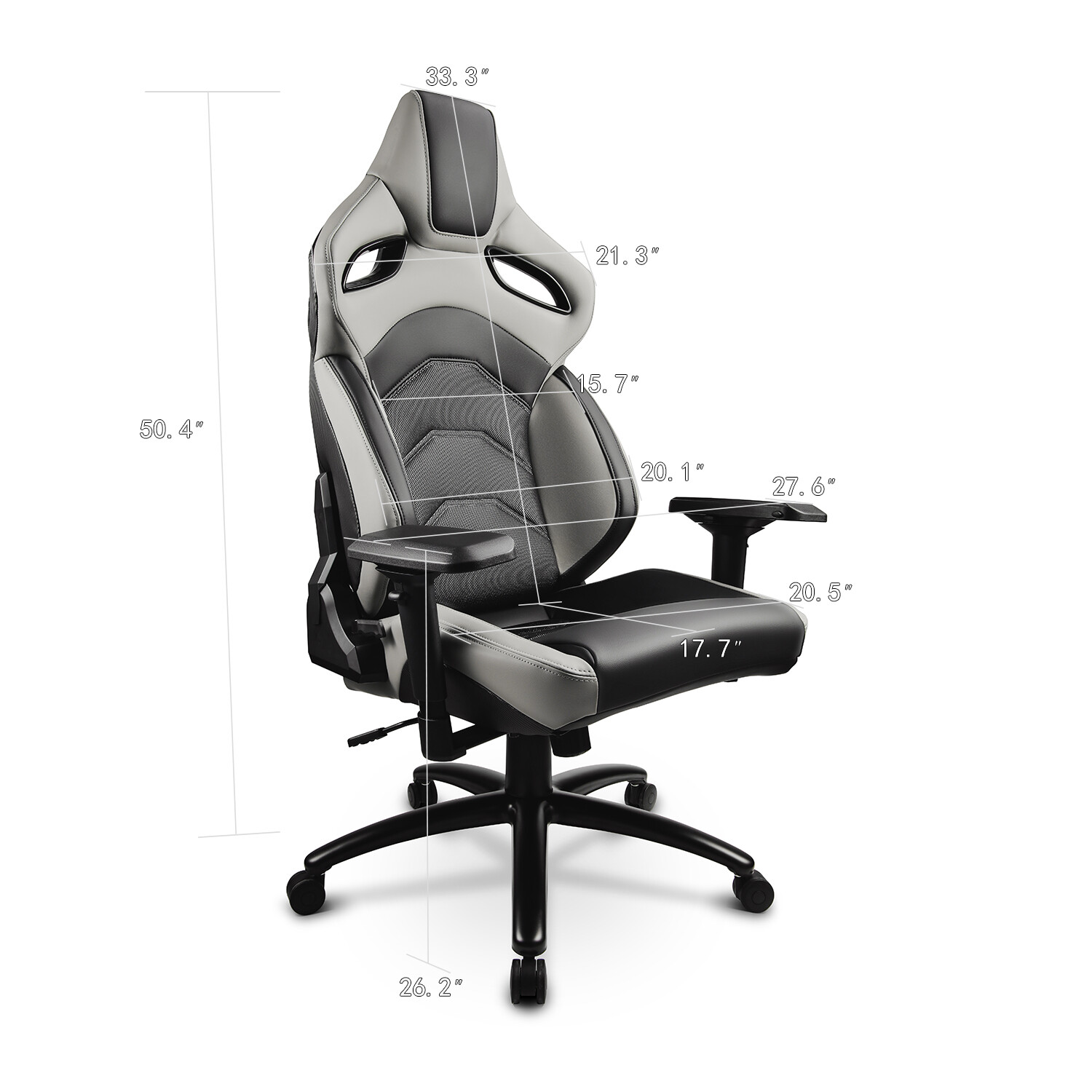 1PC Racing Seats Style Chairs  - Home Office Questions ulasan dan harga