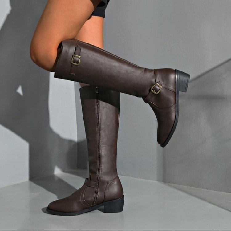 Women Knee High Boots Platform - Home Office Size ulasan dan harga