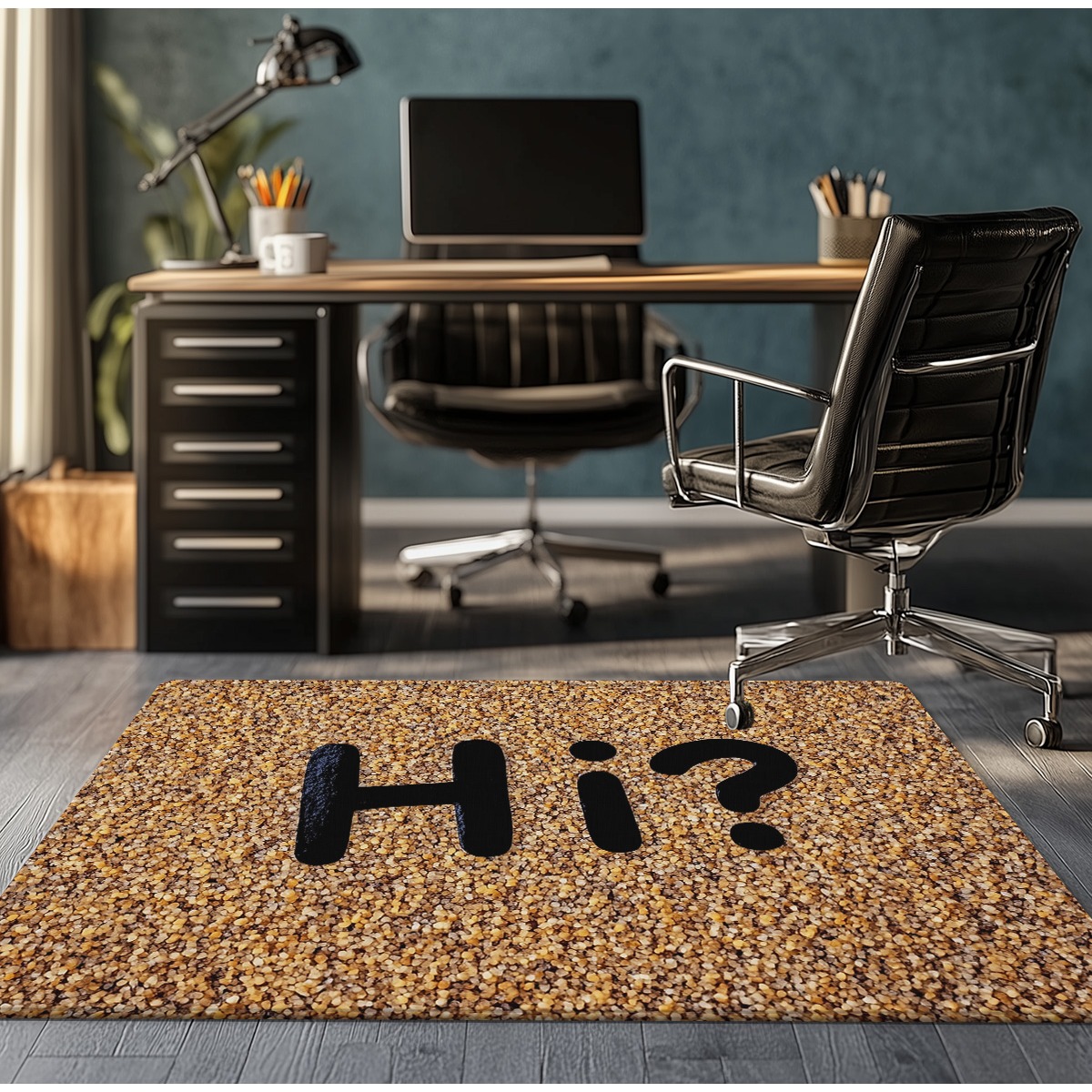 Hi question mark corn texture  - Home Office Questions ulasan dan harga