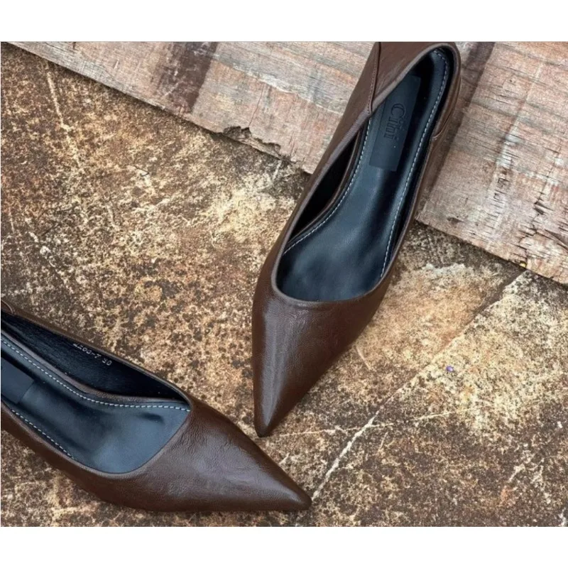 2024 Women Sexy High Heels Bur - Home Office Size ulasan dan harga