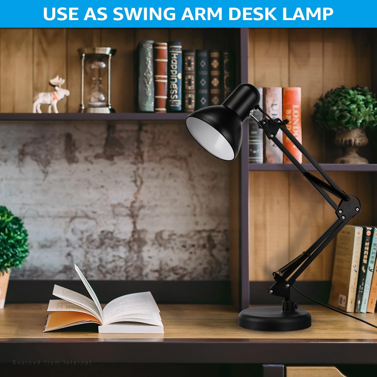 Flexible Led Desk Lamp Home Of - Home Office Work Table ulasan dan harga
