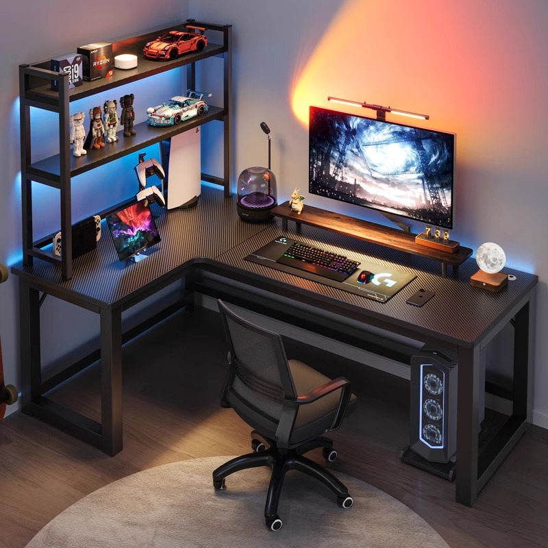 Computer desk Home corner tabl - Home Office Work Table ulasan dan harga