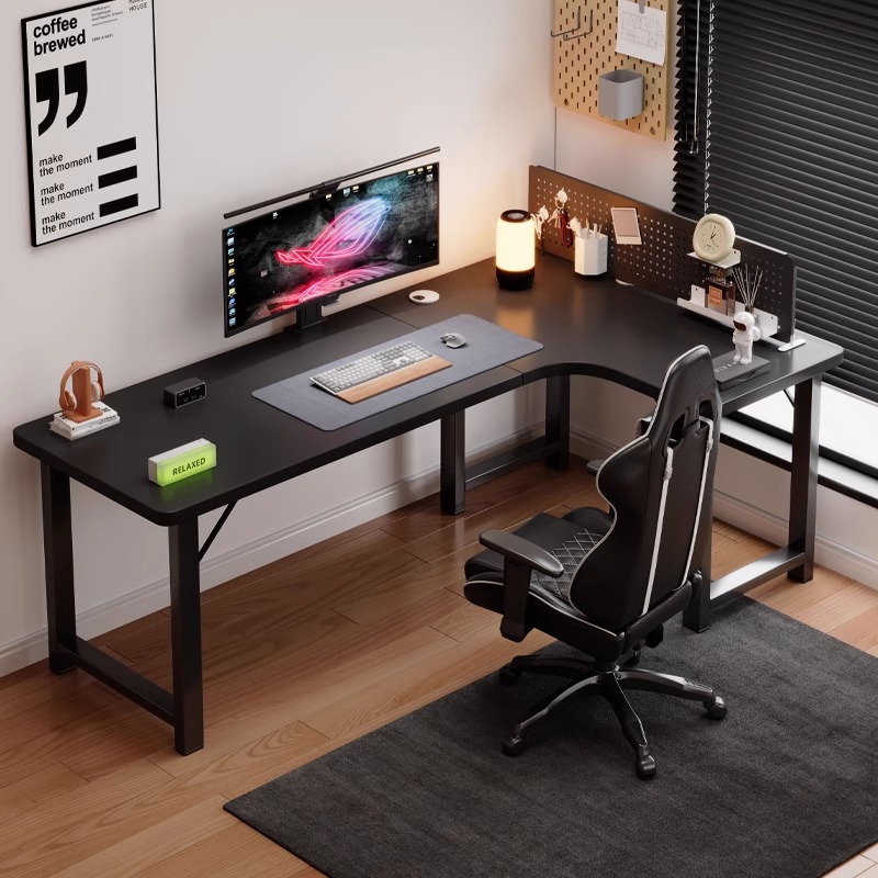 Computer desk Home corner tabl - Home Office Work Table ulasan dan harga