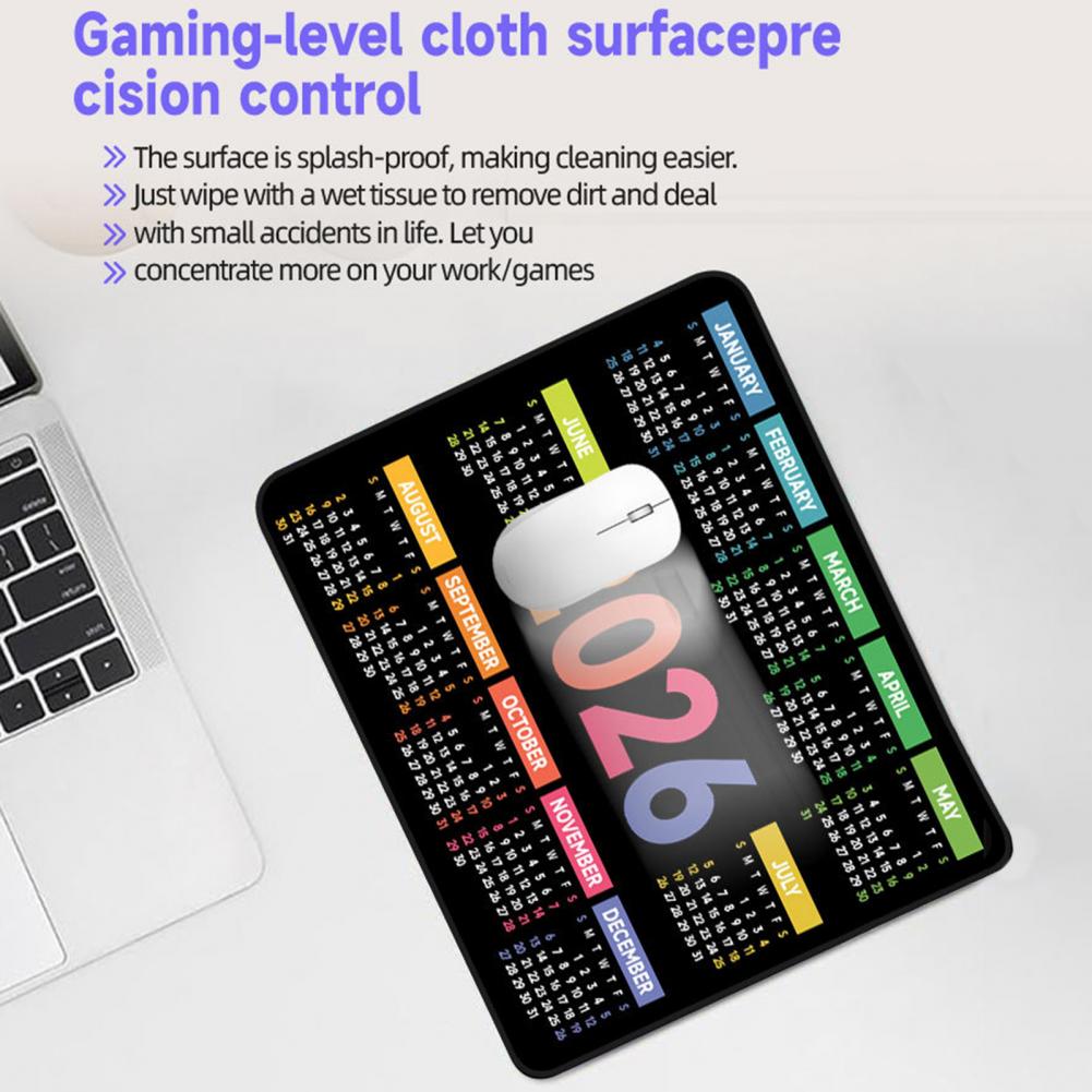 2026 Calendar Mouse Pad Waterp - Home Office Laptop ulasan dan harga