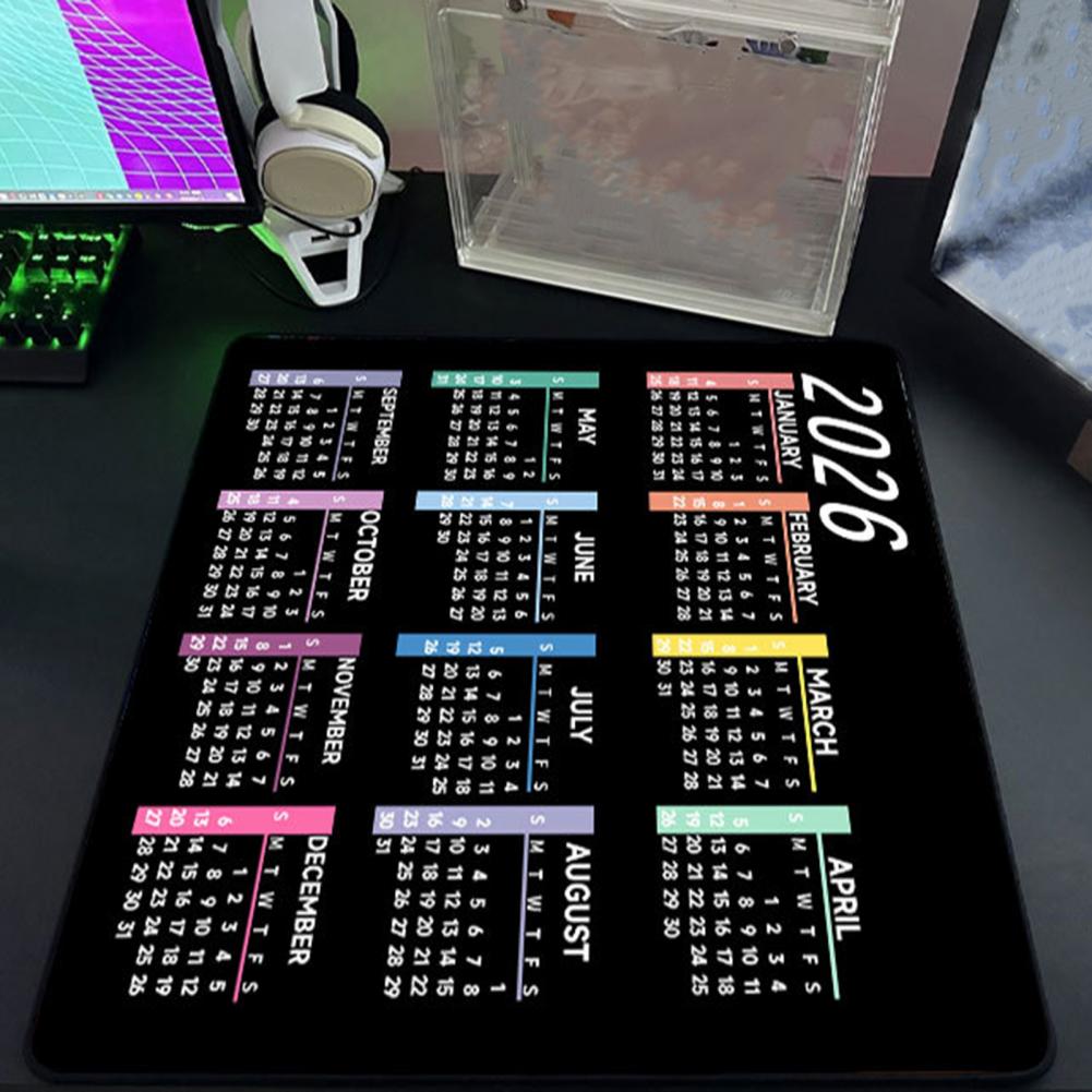 2026 Calendar Mouse Pad Waterp - Home Office Laptop ulasan dan harga