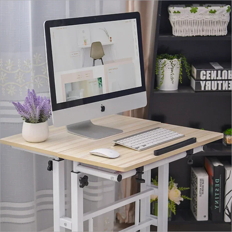 -TieHo Standing Working Table  - Home Office Work Table ulasan dan harga