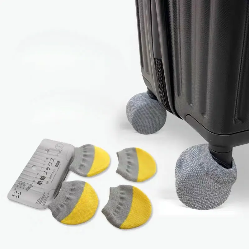 4 Pcs Luggage Wheel Cover Mult - Home Office Immigration ulasan dan harga