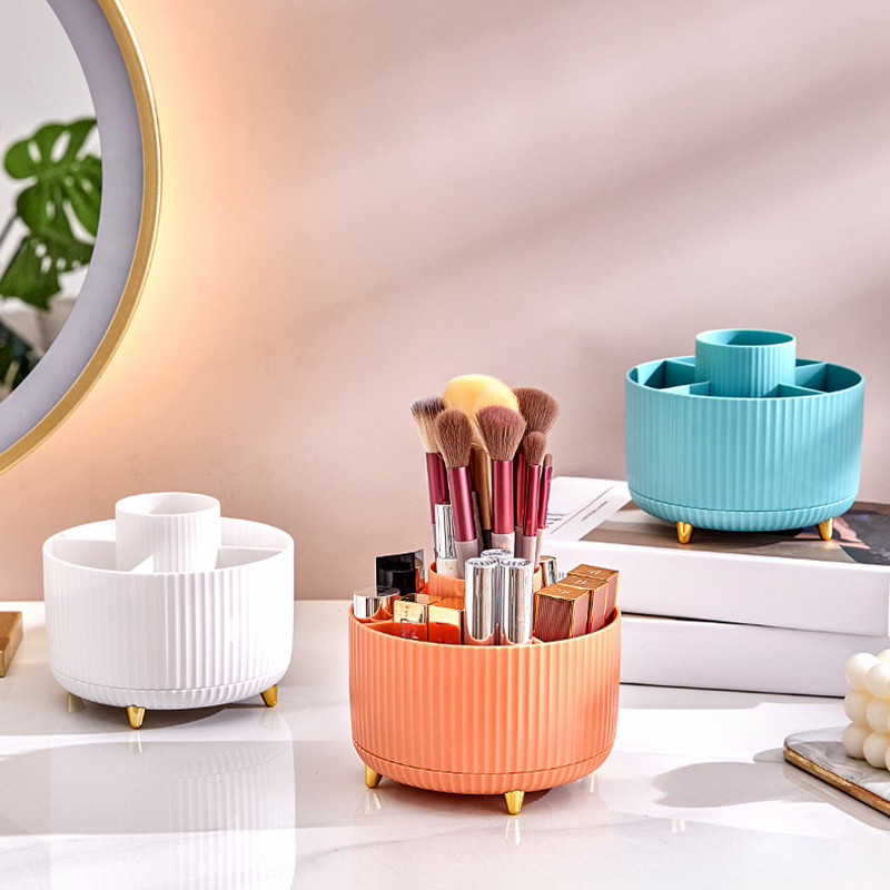 1Pcs 360° Rotating Makeup Brus - Home Office Work Table ulasan dan harga