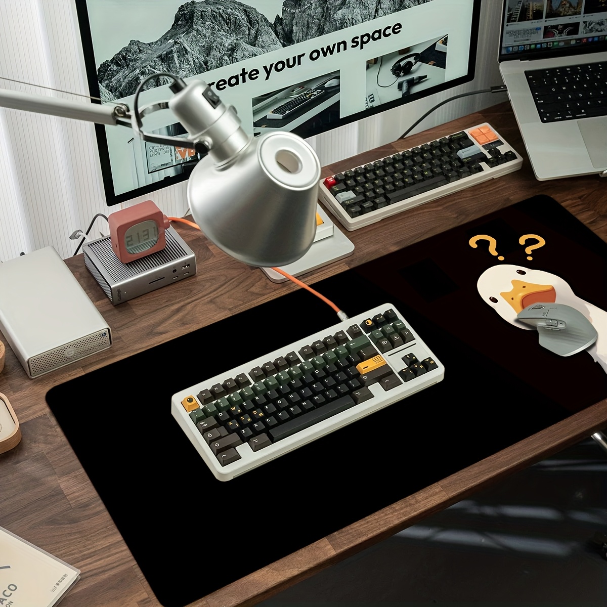 Cute Duck Theme Design, Questi - Home Office Questions ulasan dan harga