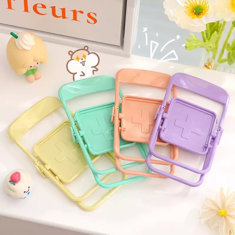 Cute Chair Phone Holder Stand  - Home Office Size ulasan dan harga