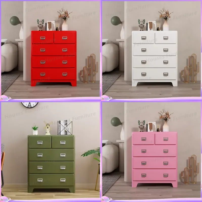 Vintage 5 Drawer Metal Shoe Ca - Office Drawer Organizer ulasan dan harga