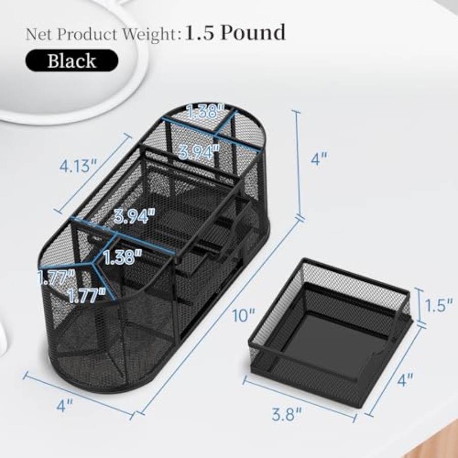 Mesh Desk Organizer, Desk Orga - Office Drawer Organizer ulasan dan harga