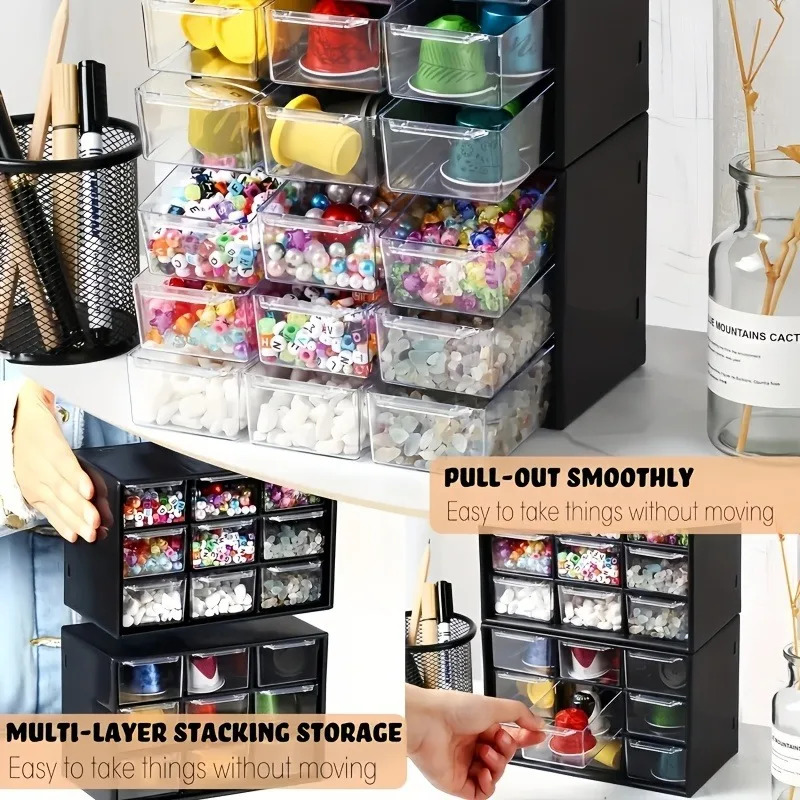 1pc Dustproof Multi-Grid Deskt - Office Drawer Organizer ulasan dan harga