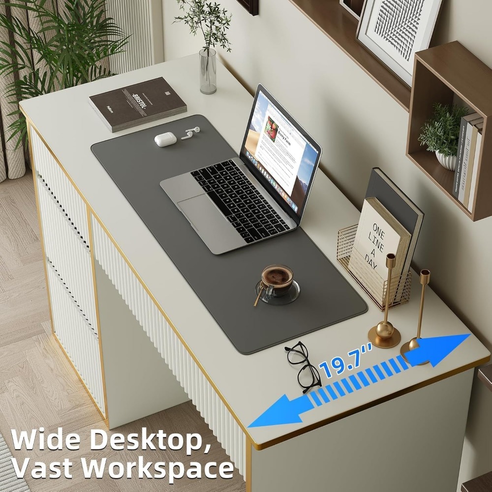 4 EVER WINNER White Desk with  - Desk Drawer Small ulasan dan harga