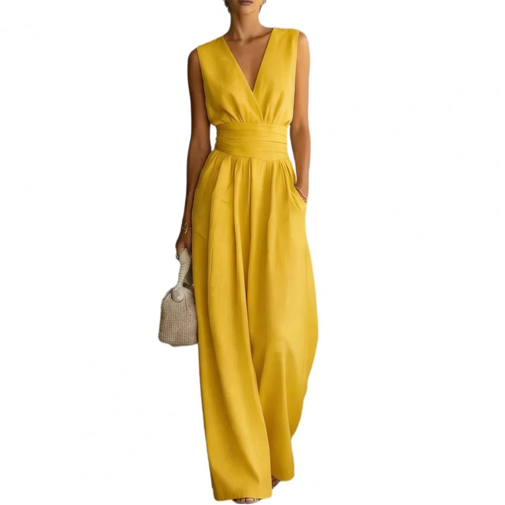 Fashion Women's Jumpsuit High  - Home Office Romance ulasan dan harga