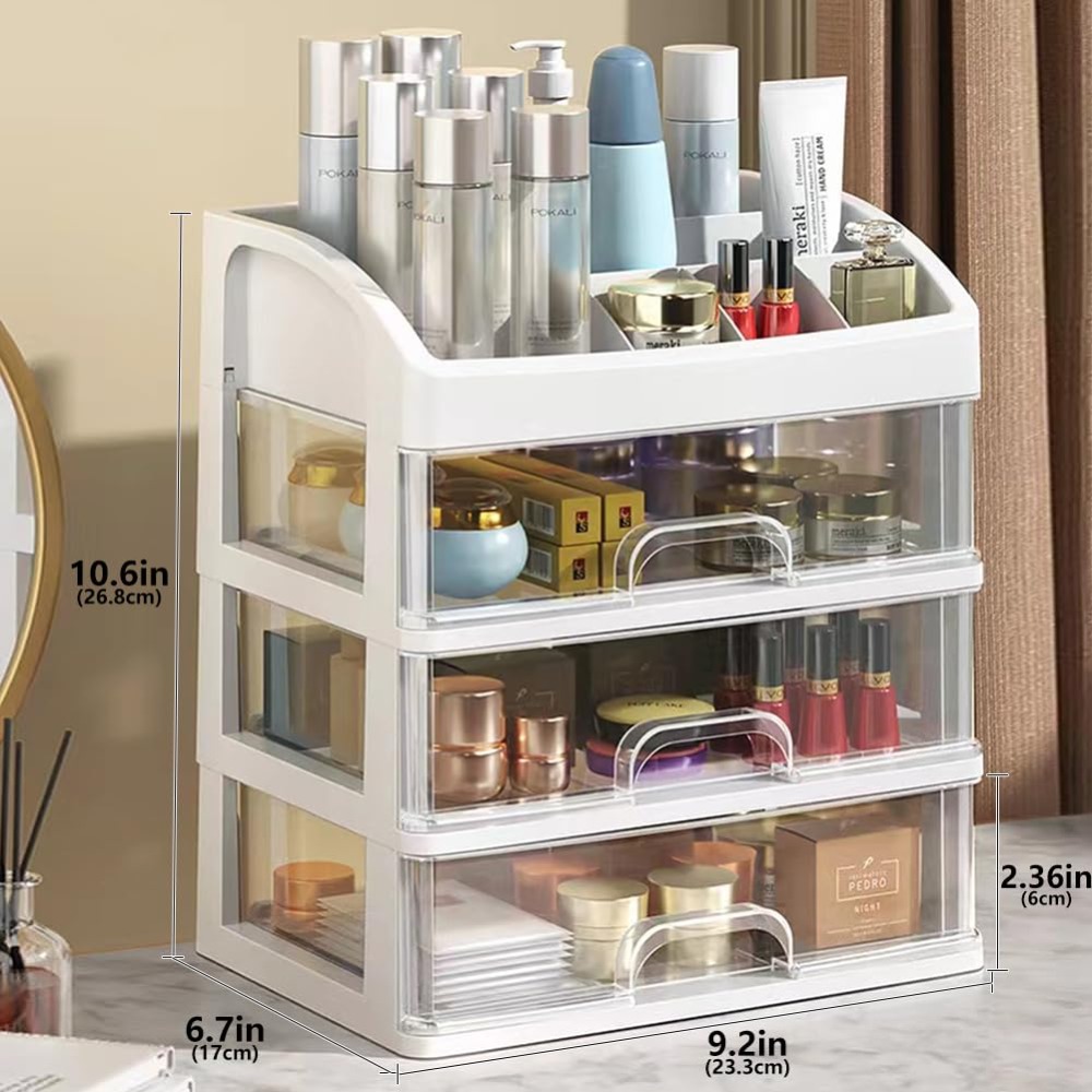 Multi-Layer Desktop Storage Bo - Office Drawer Organizer ulasan dan harga
