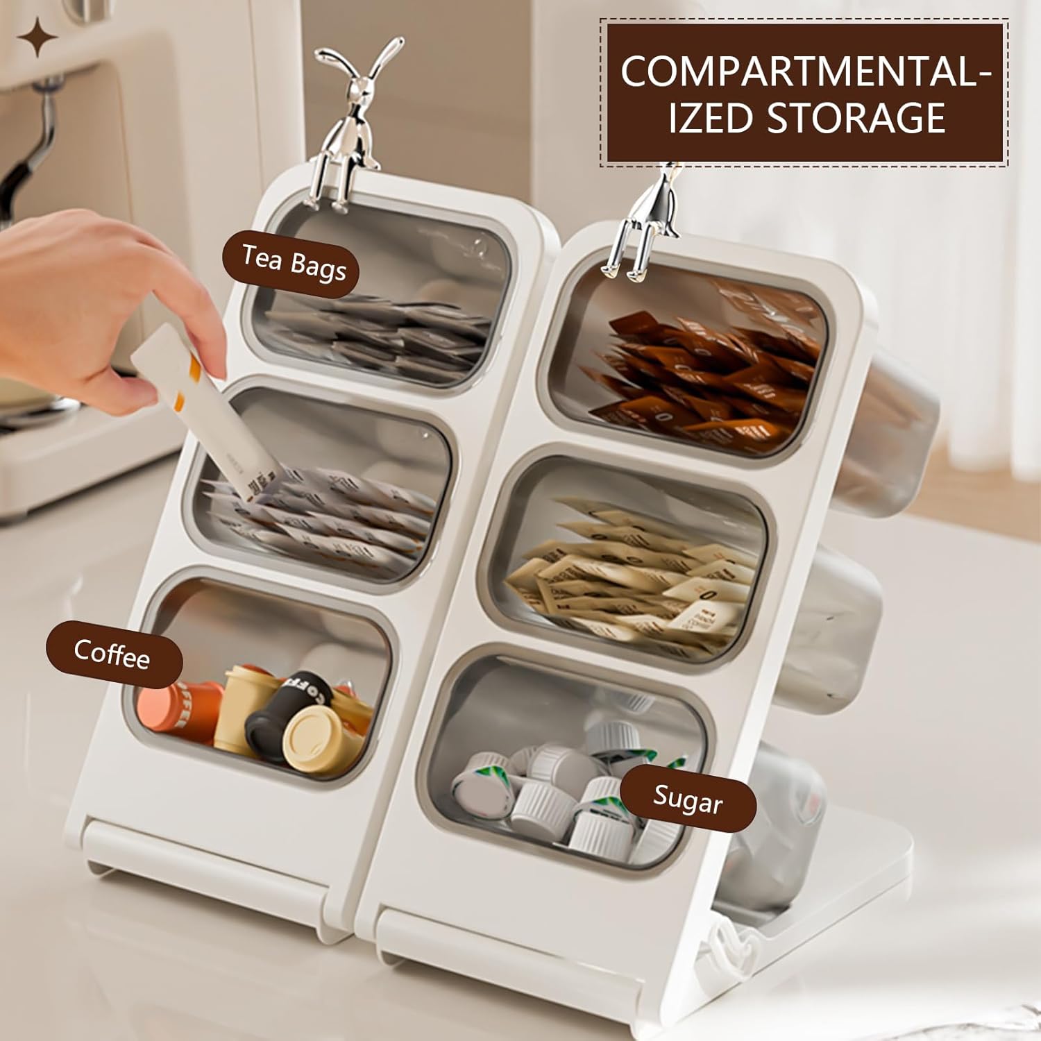 Tea Bag Organizer Office Desk  - Desk Drawer Small ulasan dan harga