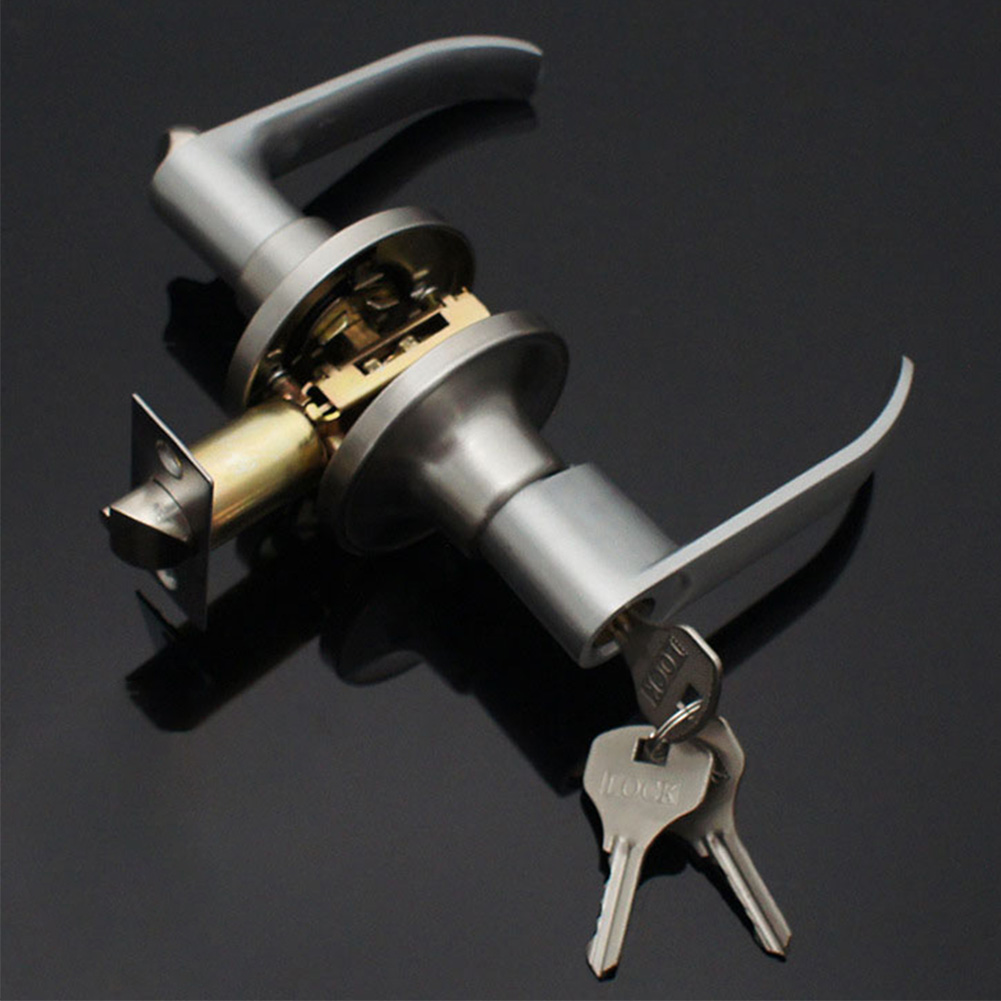 Door Lever Lock with 3 Keys En - Home Office Immigration ulasan dan harga