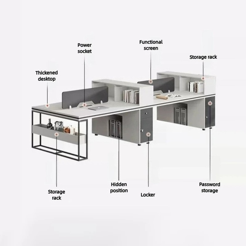 Office Staff Work Desk And Cha - Home Office Work Table ulasan dan harga
