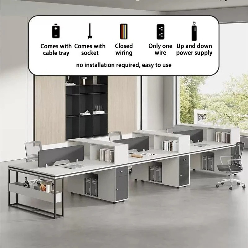 Office Staff Work Desk And Cha - Home Office Work Table ulasan dan harga