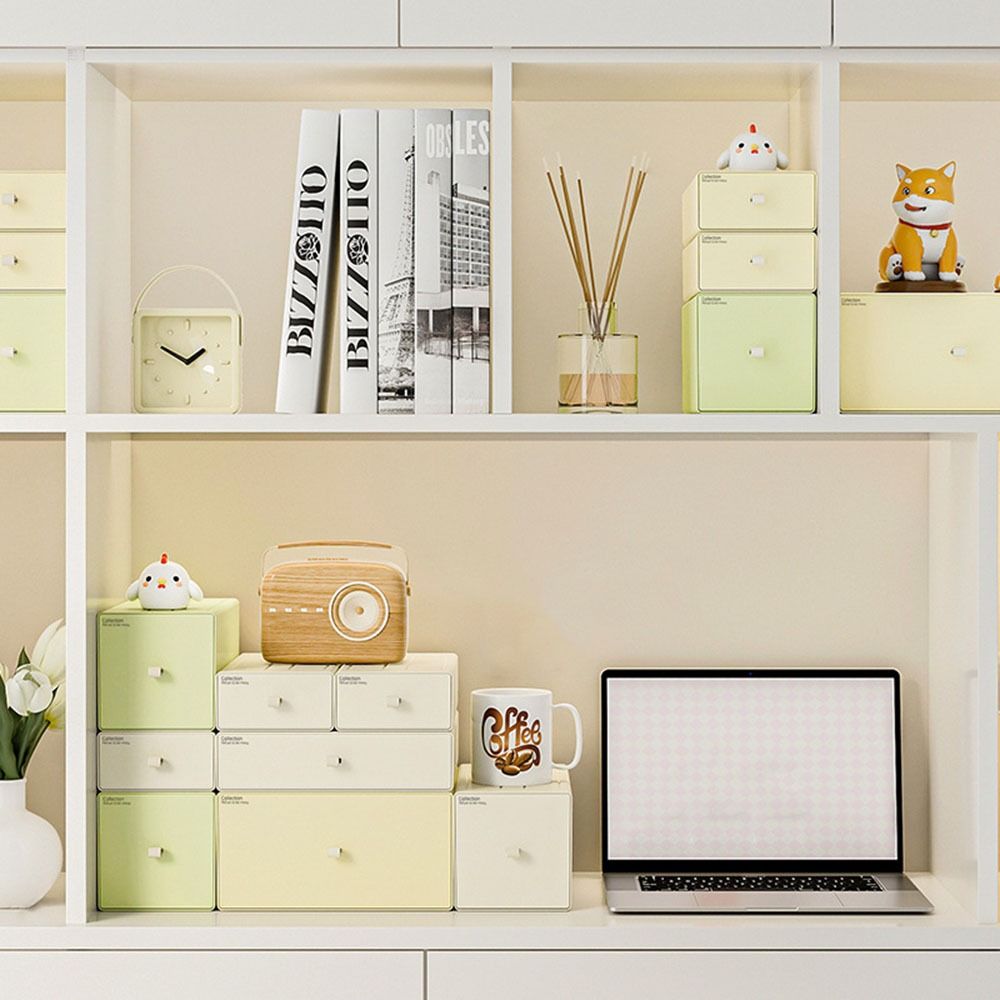 Colorful Desktop Stackable Org - Office Drawer Organizer ulasan dan harga