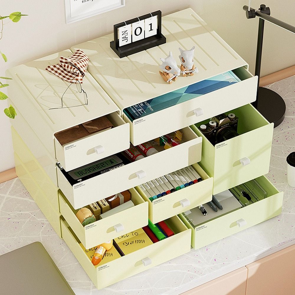 Colorful Desktop Stackable Org - Office Drawer Organizer ulasan dan harga